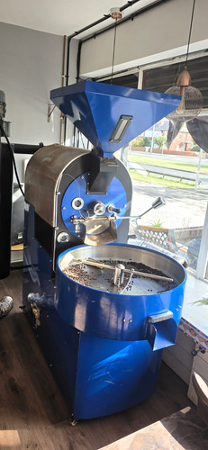 Commercial drum coffee roaster - drum,