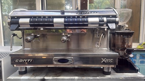 Commercial coffee machine and - machine,