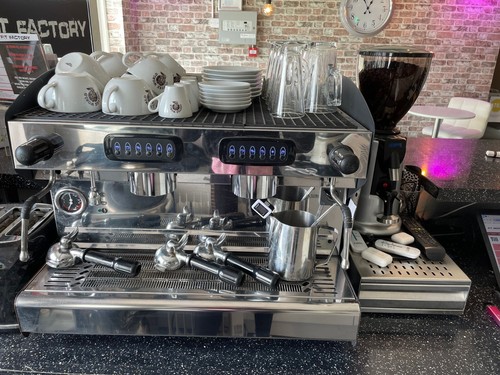 Commercial coffee machine used - machine,
